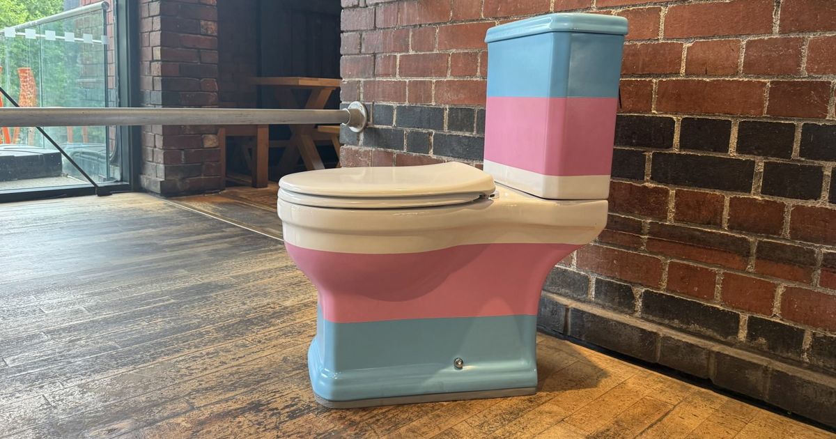 Bristol cinema unveils eye-catching 'trans loo' to defy transgender rights ruling
