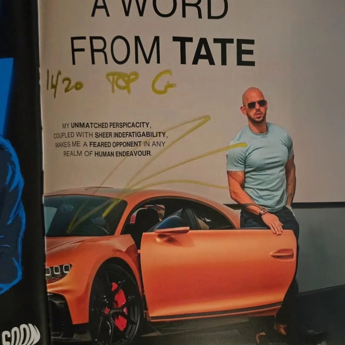 RT by @Cobratate: One of our owners made $10,000 from reselling one of our comic books signed by Andrew Tate The name Top G will only continue to rise in value as generational wealth that can be passed down the bloodline You have a chance to secure your own signed copy TODAY at 5 PM EST Top G…