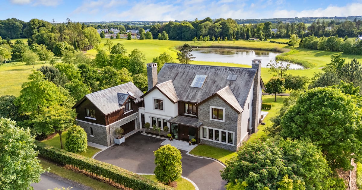 Substantial six-bed home overlooking Jack Nicklaus-designed golf course at Killeen Castle for €2.35m