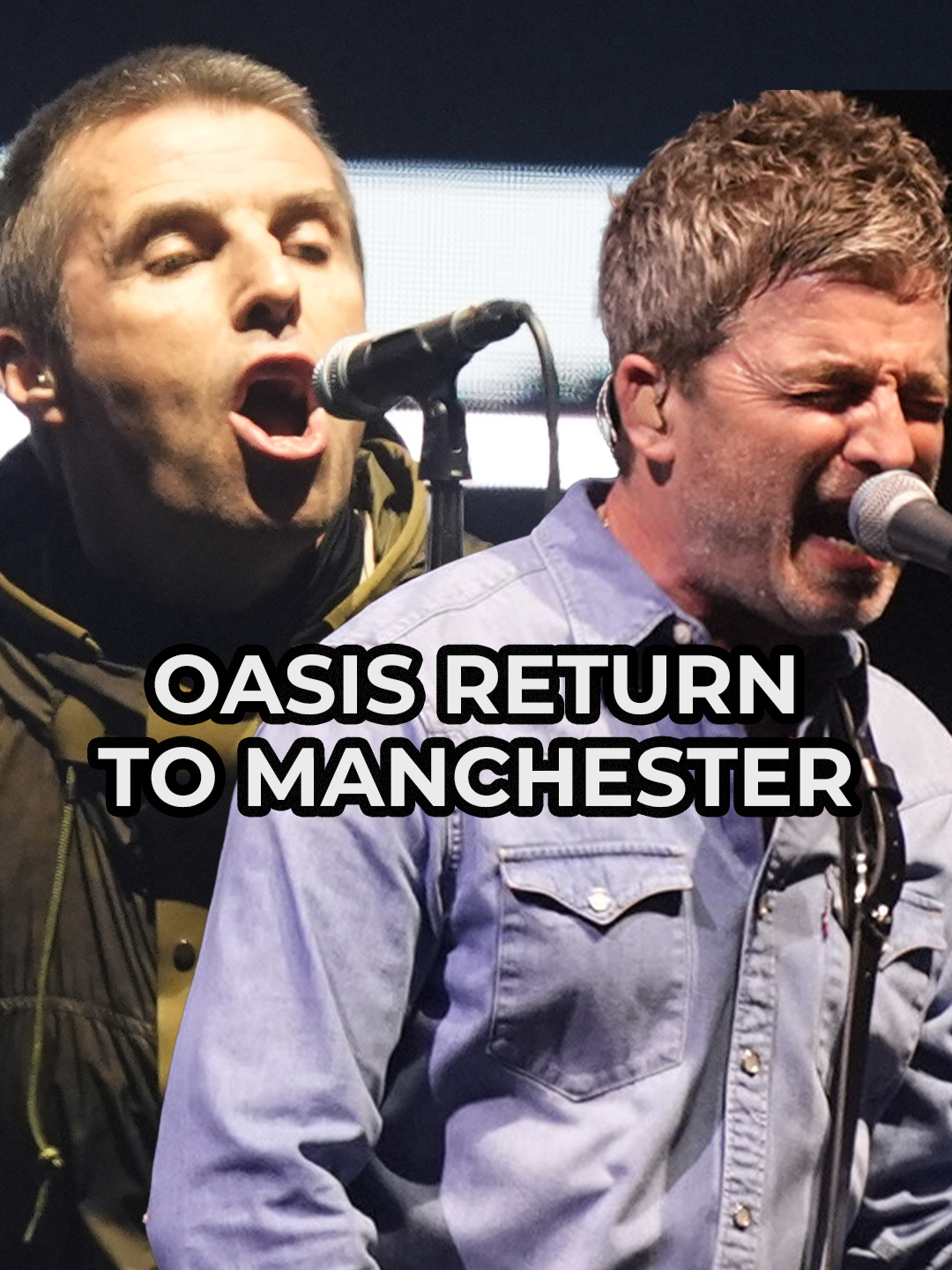 Oasis return to their hometown of Manchester as fans tell GB News they're 'giddy' for the reunion. #Oasis #LiamGallagher #NoelGallagher #HeatonPark #Manchester #GBNews