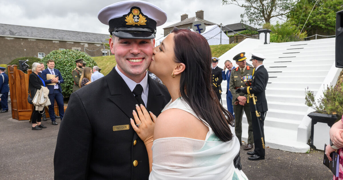 Watch: Just two new navy officers commissioned — but 11 cadets are now in training 