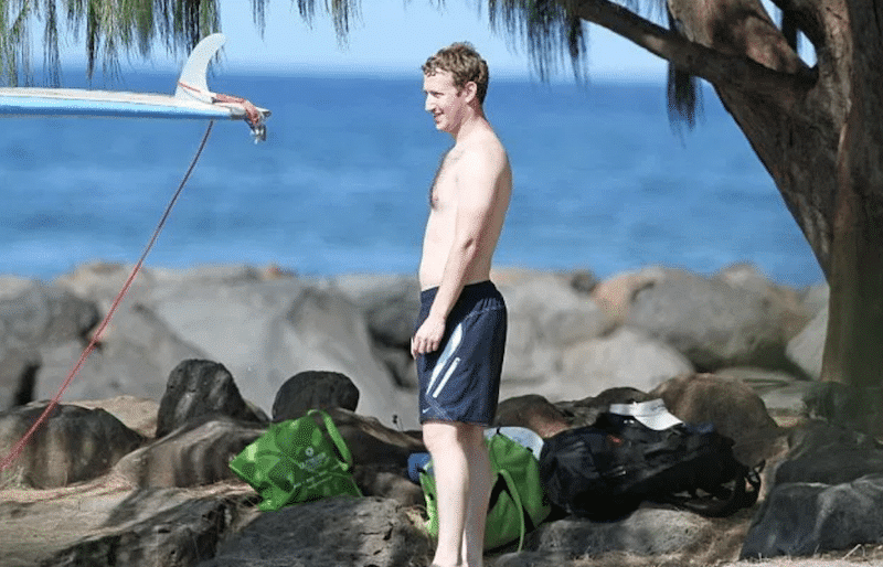&quot;Socially awkward&quot; Mark Zuckerberg continues to gobble up huge chunks of Kauai