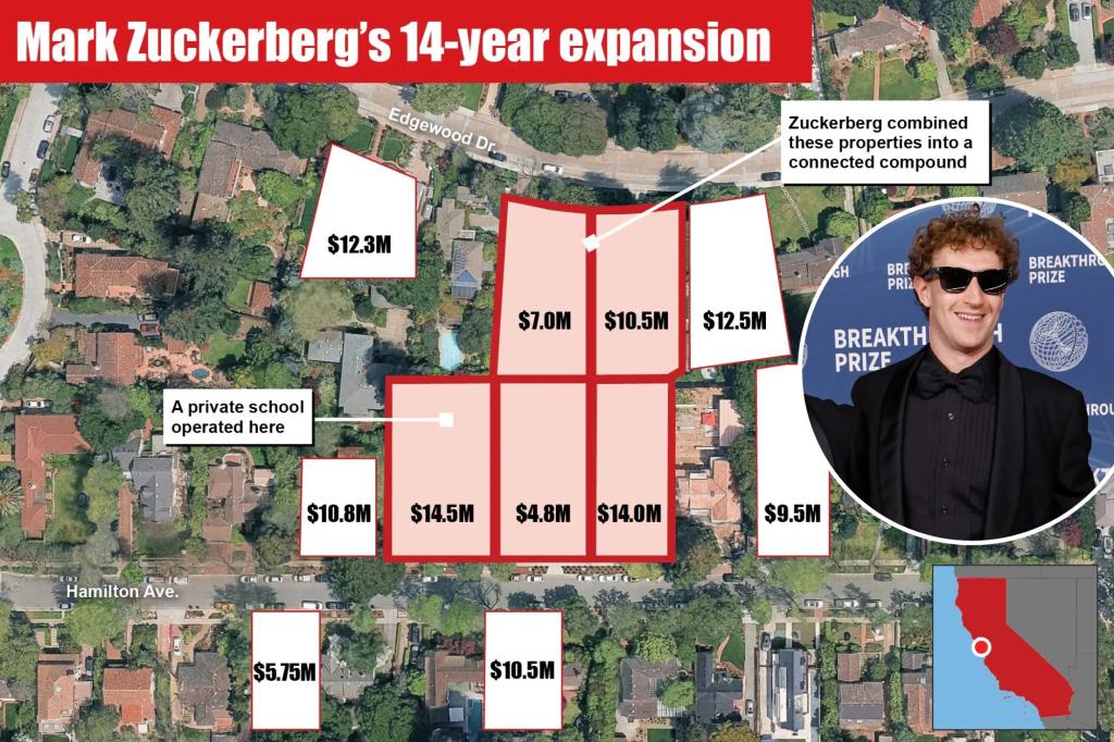 Mark Zuckerberg angers locals in tony Silicon Valley enclave over...
