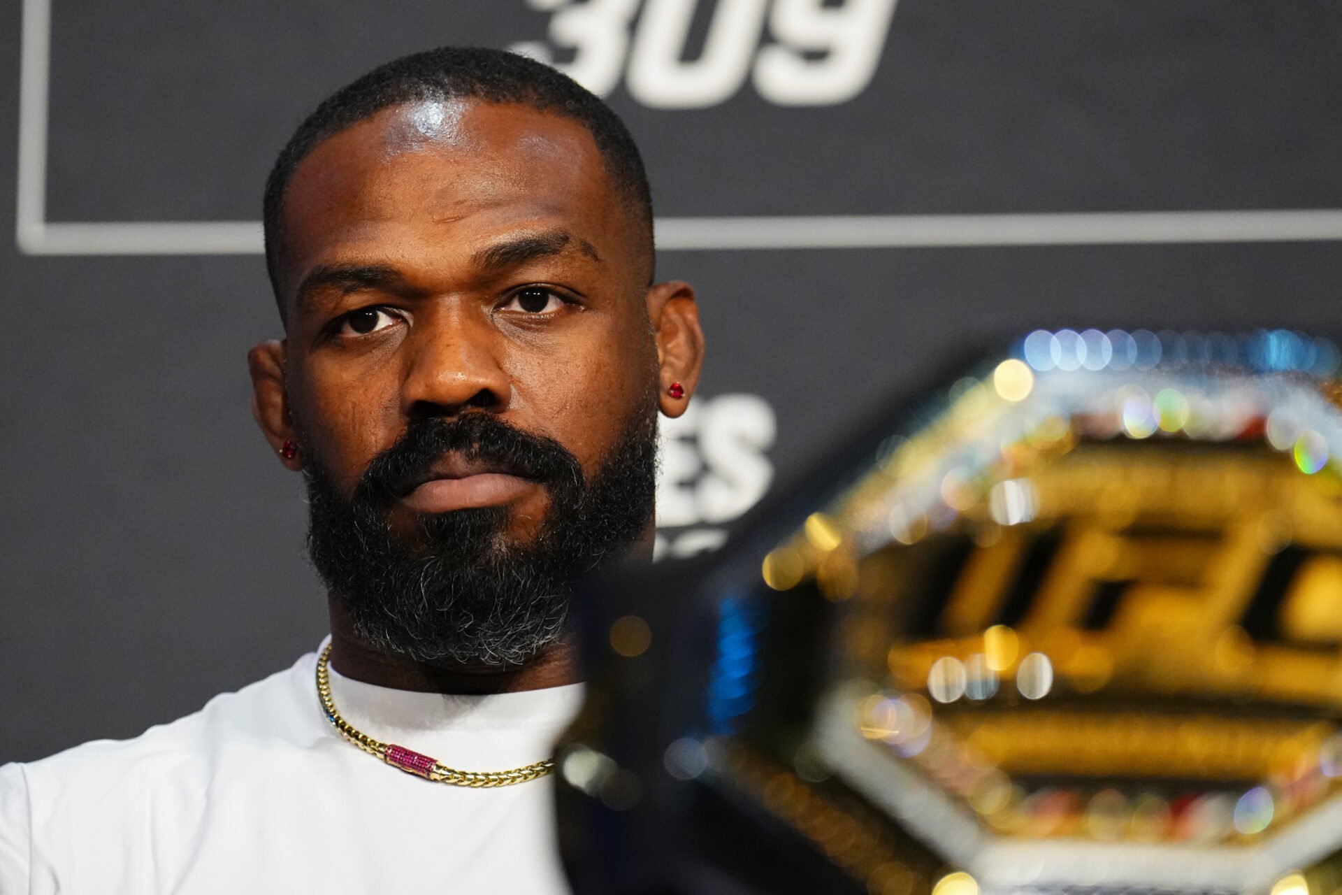Jon Jones sent UFC 319 star advice after he suffered stunning upset KO that had Joe Rogan leave his chair in shock