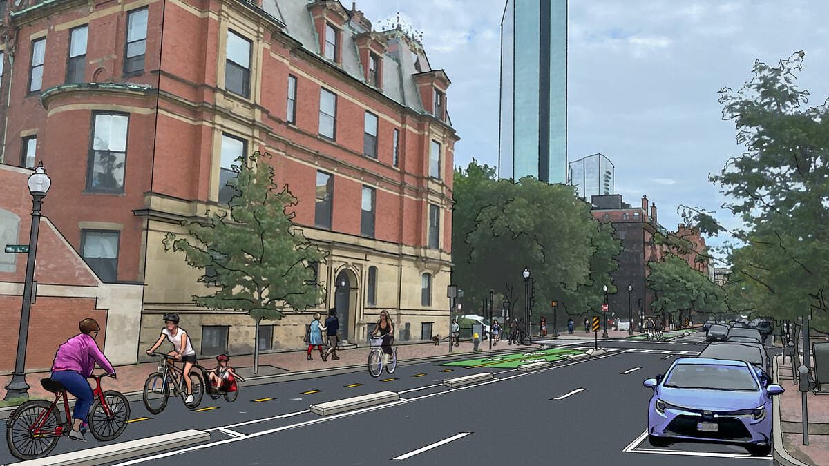 Mogul who backed Boston's mayor outraged after she erected BIKE LANE
