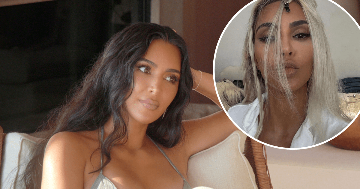 Kim Kardashian Goes Blonde Again: 'About That Time'