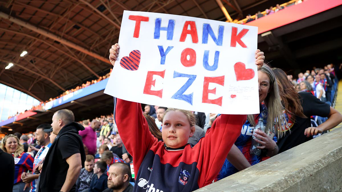 Eze's absence for Palace's first ever European game was a crying shame
