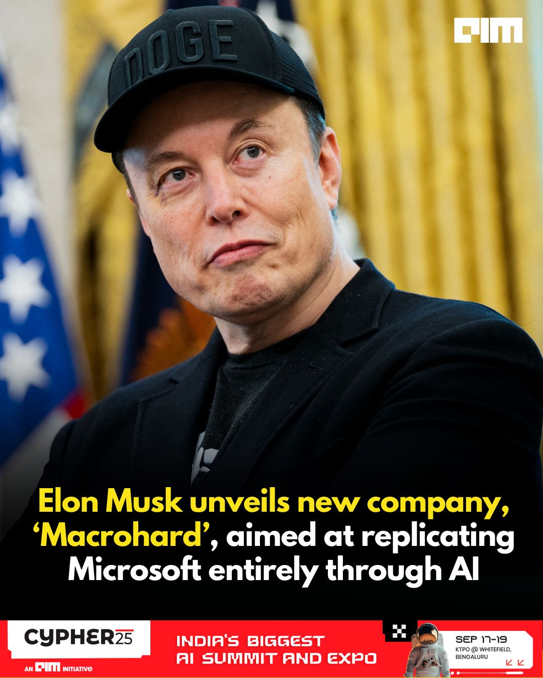 Tesla CEO Elon Musk has unveiled a new venture, Macrohard, designed to challenge Microsoft’s software dominance by building AI-powered alternatives. “It’s a tongue-in-cheek name, but the project is…