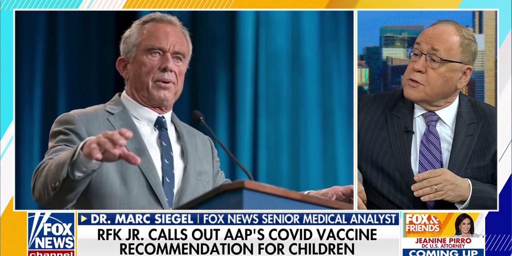 RFK Jr speaks out against AAP's COVID vaccine recommendation for children