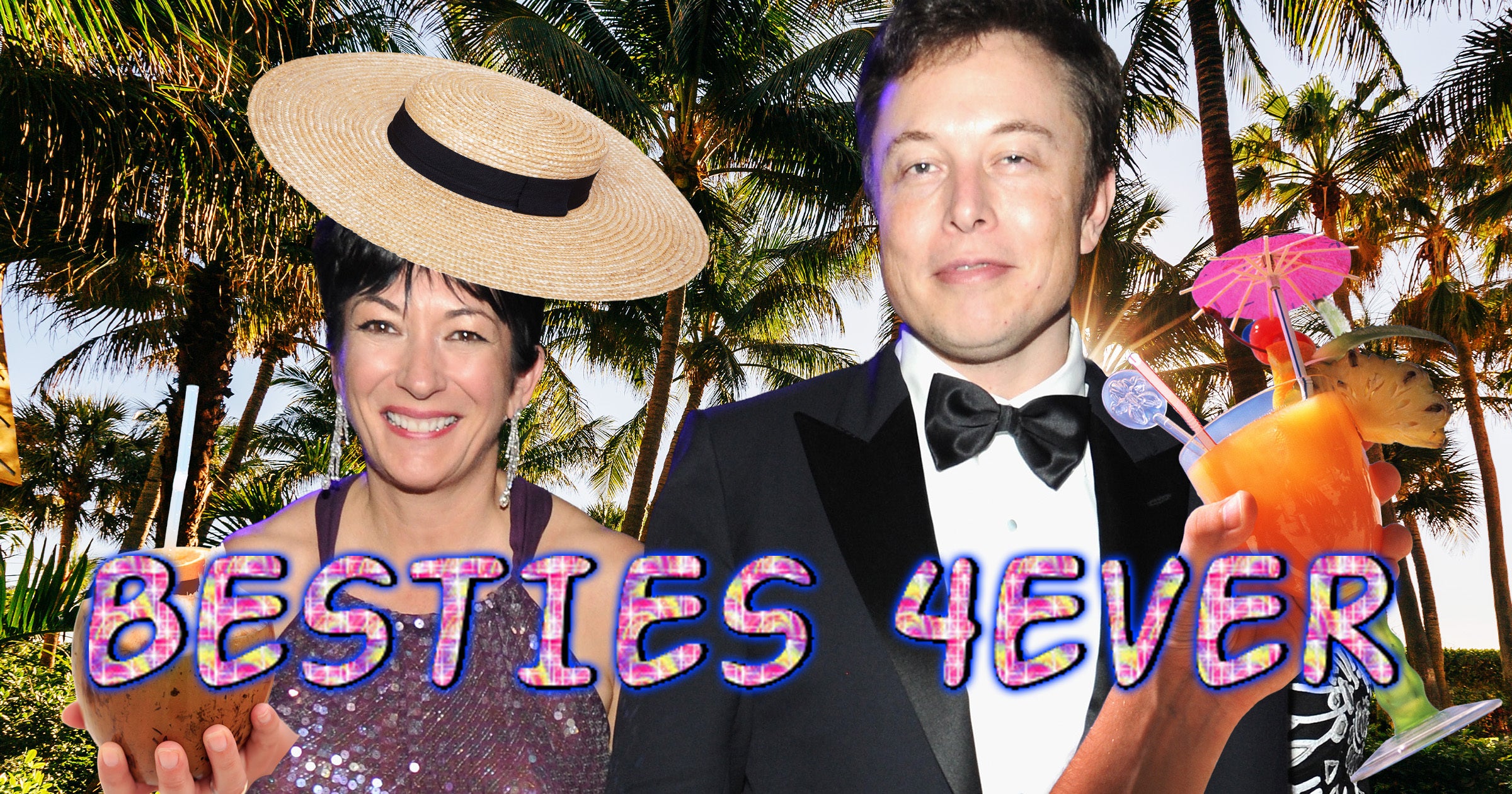 Epstein's Top Child Trafficker Says She Partied With Elon Musk in the Caribbean