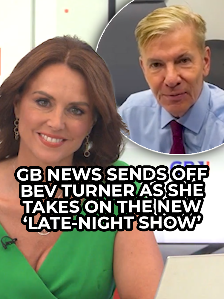 GB News sends its best wishes to Bev Turner as she heads to the US to host ‘The Late Show Live’ Good luck Bev!🎉 #GBNews