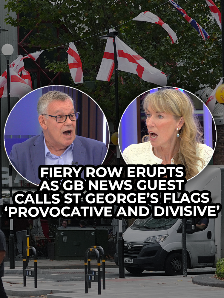 Clash on GB News as Dr Renee Hoenderkamp tells the Left 'you've pushed us too far' in fiery row. #NigelNelson #News #Britain #StGeorgesflag #GBNews