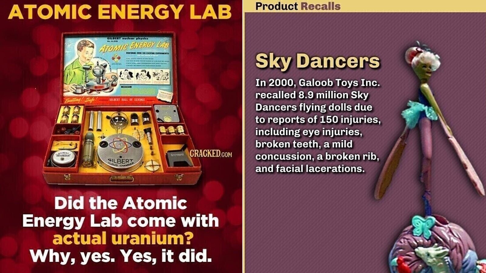 25 Random Bits of Trivia About Toys That Could Both Figuratively and Literally Be Described As ‘Killer’