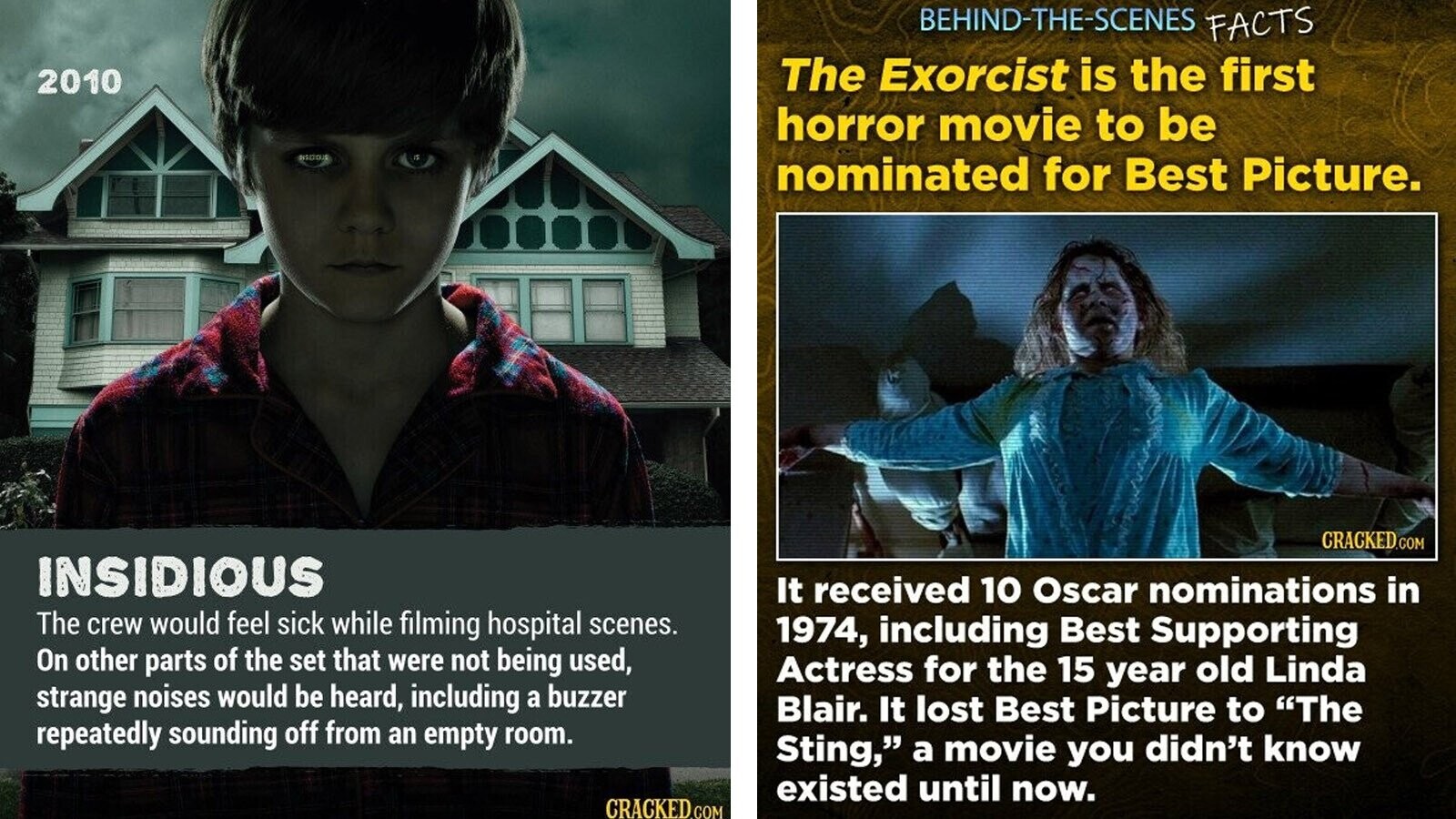 33 Freaky Behind-the-Scenes Bits of Trivia About Horror Films