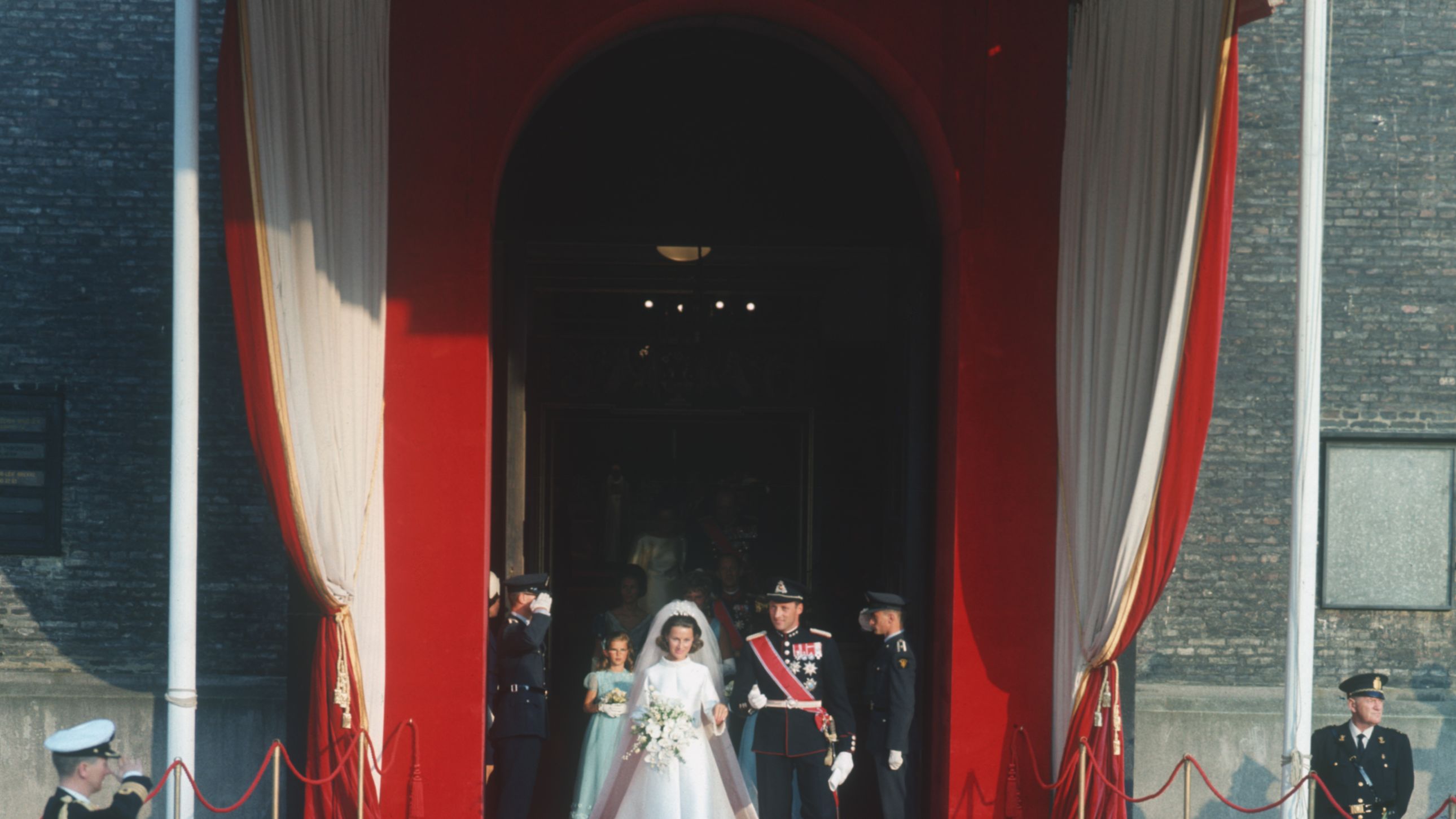 As King Harald and Queen Sonja of Norway celebrate their anniversary, Tatler revisits the revolutionary romance that almost brought down the monarchy