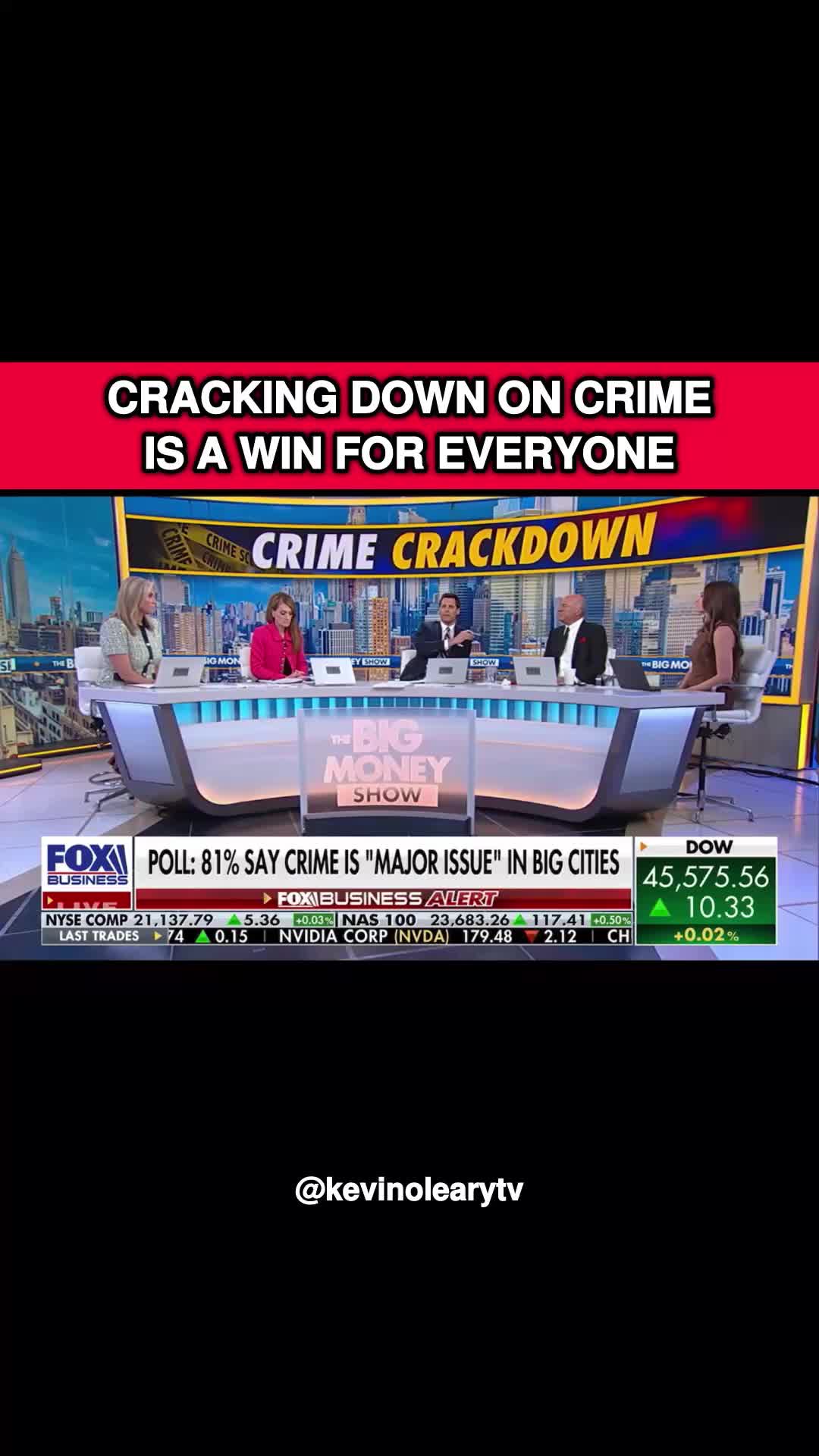 This should be a bipartisan dividend of reducing crime. Think about it this way. In core cities like San Francisco, which is the biggest war zone in the country, if you were to clean that up and get rid of the drug usage and needles on the street and all that stuff. Once you fix that, the derivative benefit is that all of the restaurants, dry cleaners, retail outlets one or two or three blocks around it in circumference come back. Conventions come back, employees come back, everything comes back. Why you wouldn't wanna do that? I don't care what your politics are or what planet you're from, that's a win-win-win-win-win for everybody.