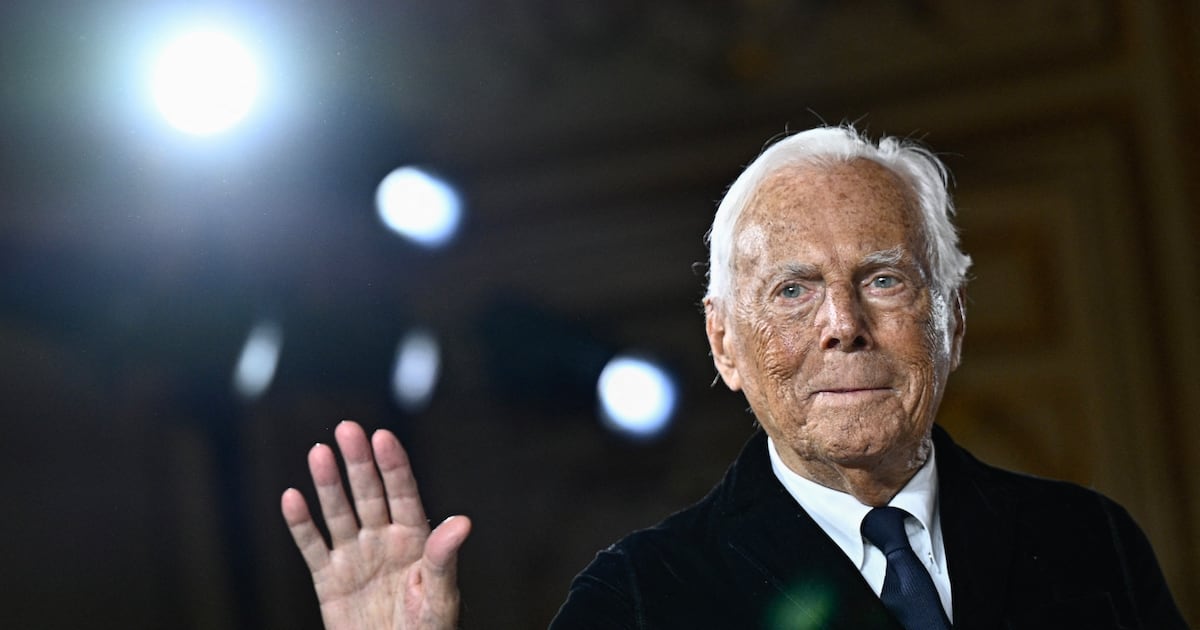 Giorgio Armani Sees Succession as a ‘Gradual Transition’ of Responsibilities