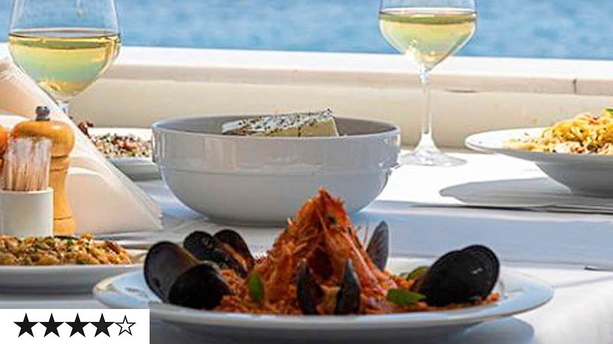 'This is a kitchen that takes frying to an exalted art': TOM PARKER BOWLES sits down for a taverna lunch in Spetses, Greece