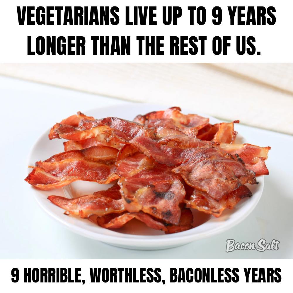 Leave us alone!!! 🤣🥓
