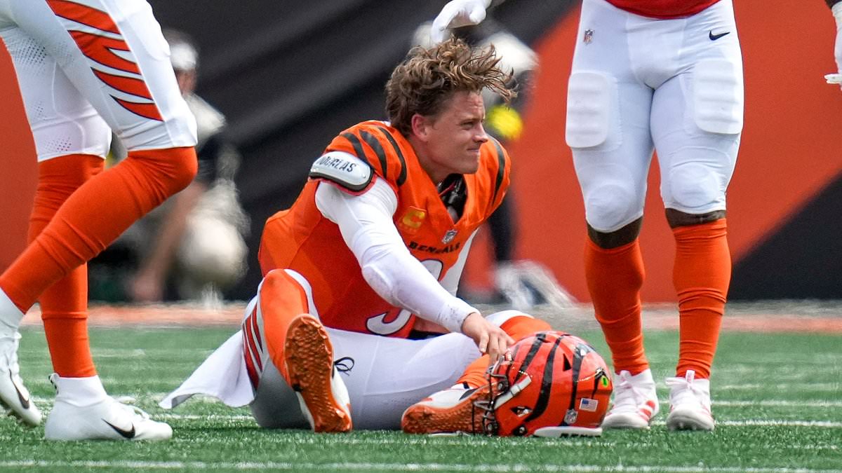 Full extent of Joe Burrow's injury revealed after Bengals QB sparked fears by limping out of Jaguars win