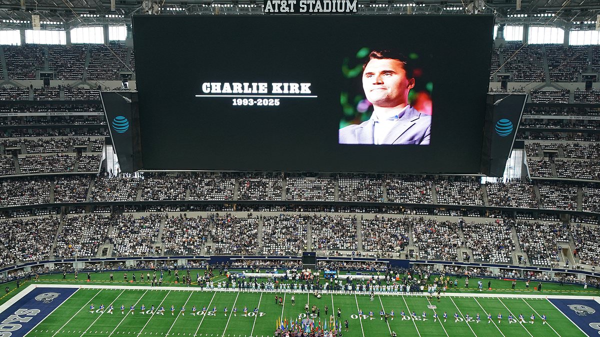 Fury as five NFL teams fail to pay tribute to Charlie Kirk despite other franchises honoring slain MAGA star