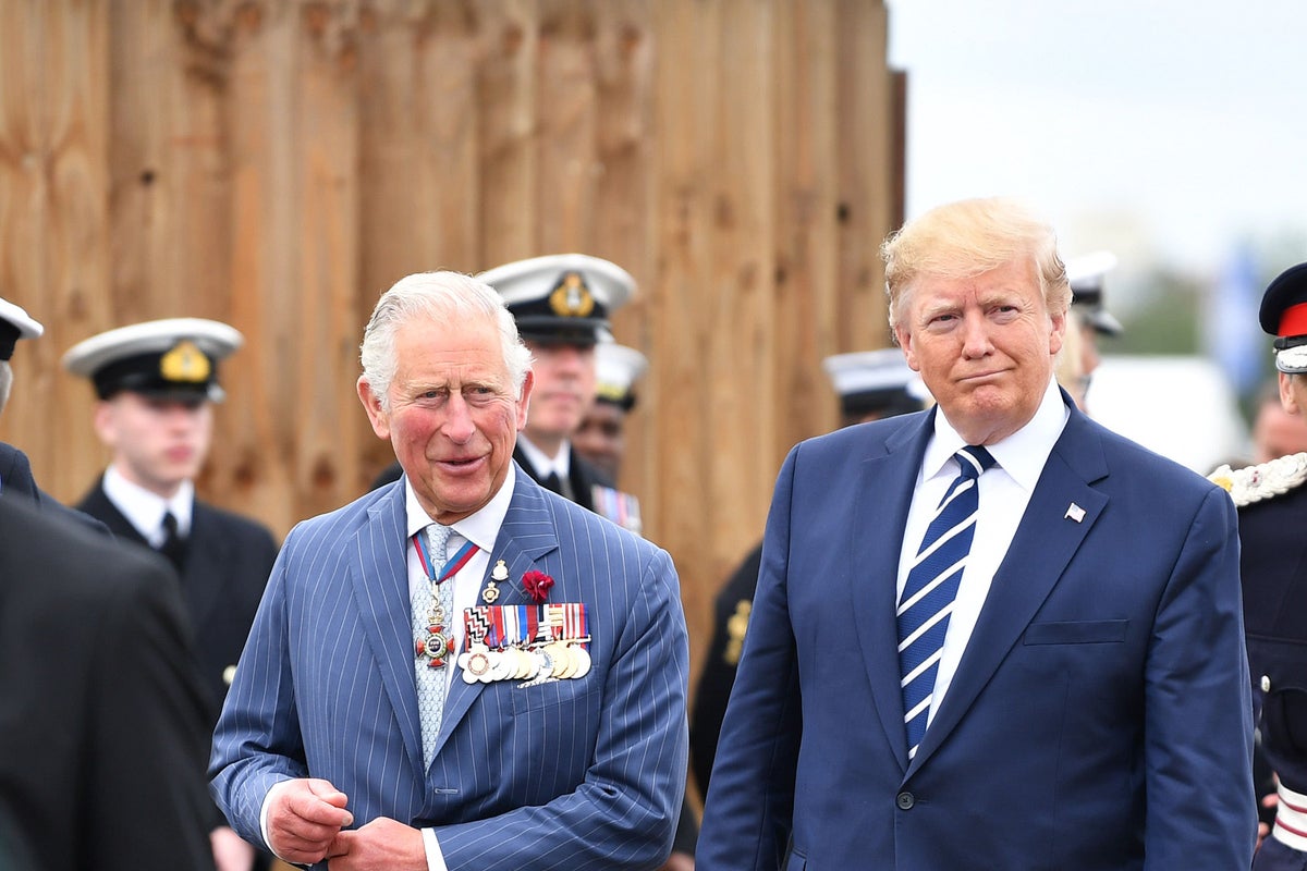 King and PM prepare for Donald Trump’s unprecedented second state visit