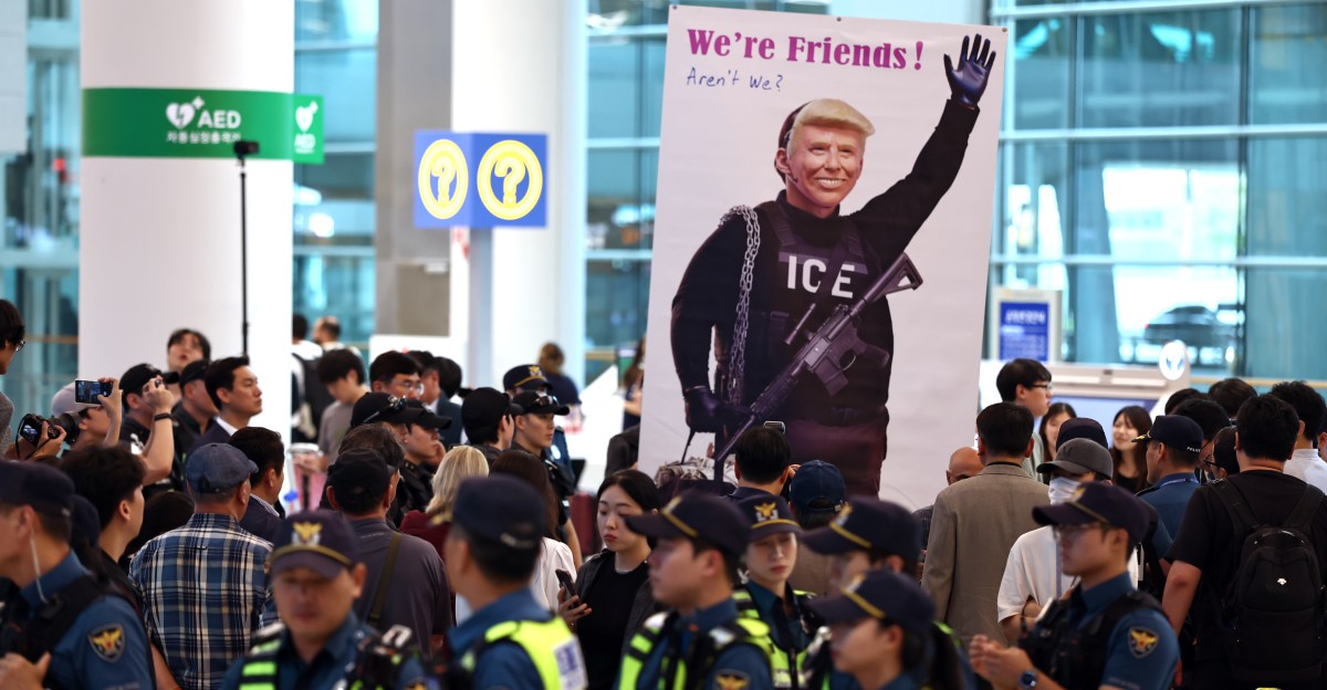 Trump says foreign workers are &#8216;welcome&#8217; after ICE raid in Georgia targets hundreds of South Koreans