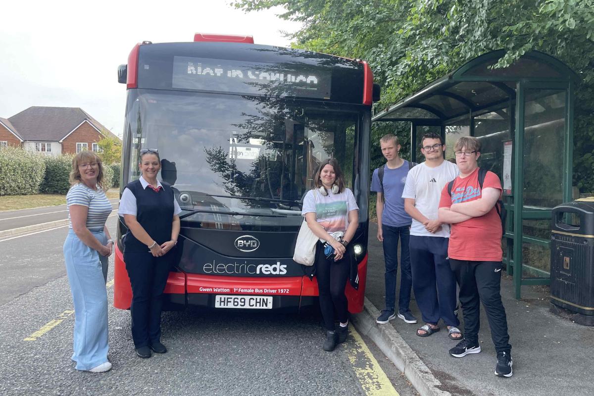 Youngsters inspire others to travel independently in new training films