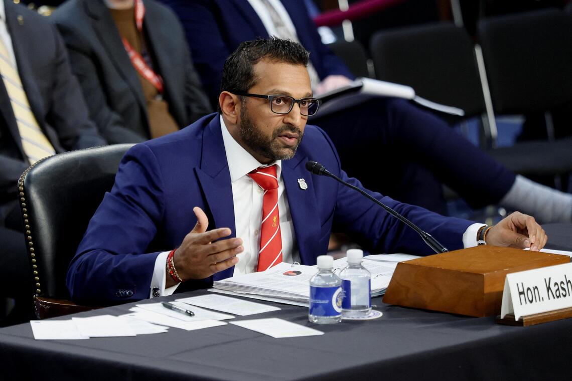 FBI chief Patel rejects criticism over Charlie Kirk assassination probe