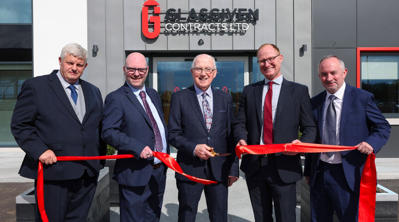 Glasgiven Contracts Ltd celebrates 40 years of success with new HQ