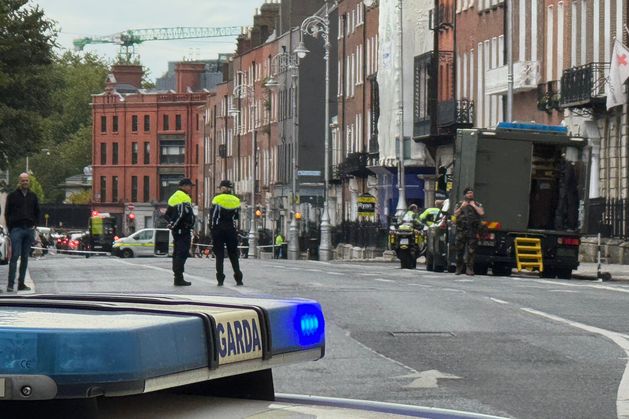 Army bomb squad at scene of incident near Leinster House
