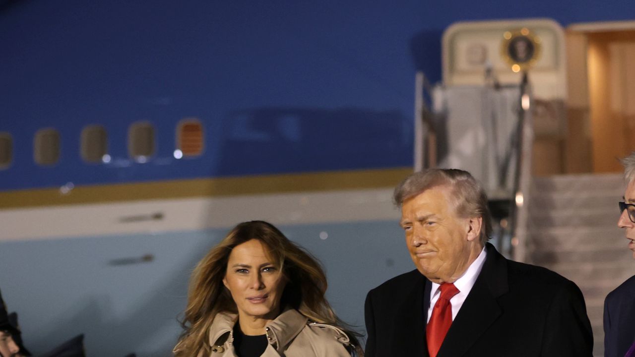 Melania Trump takes a leaf out of the Princess of Wales’s style playbook by backing British design for the start of her State Visit