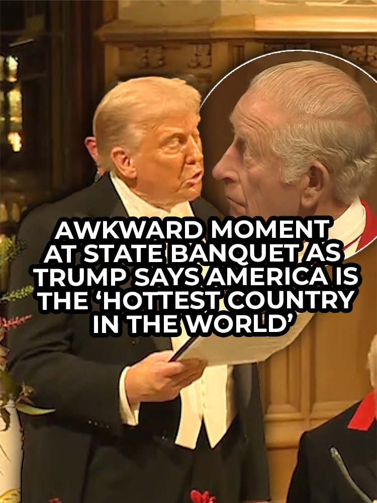 🚨BREAKING: U.S President Donald Trump delivers a speech at a state banquet and describes the UK and US bond as 'priceless and eternal' #KingCharles #Royals #StateBanquet #DonaldTrump #GBNews