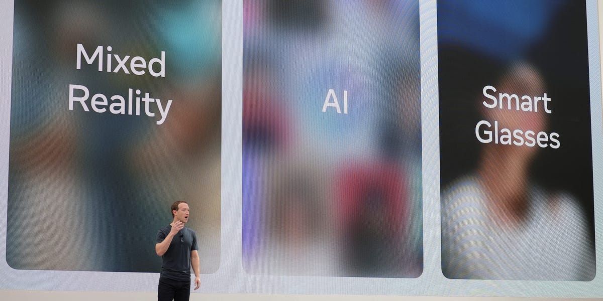 Mark Zuckerberg's Meta AI glasses demo went wrong live onstage