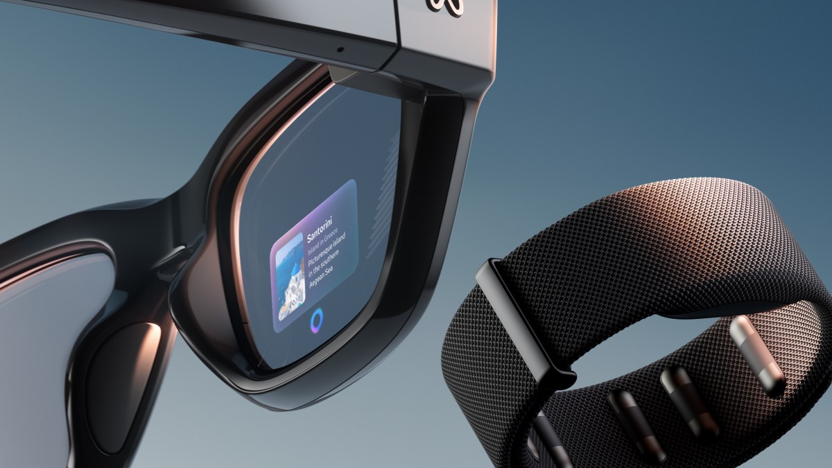 Meta Ray-Ban Display: AI Glasses With an EMG Wristband