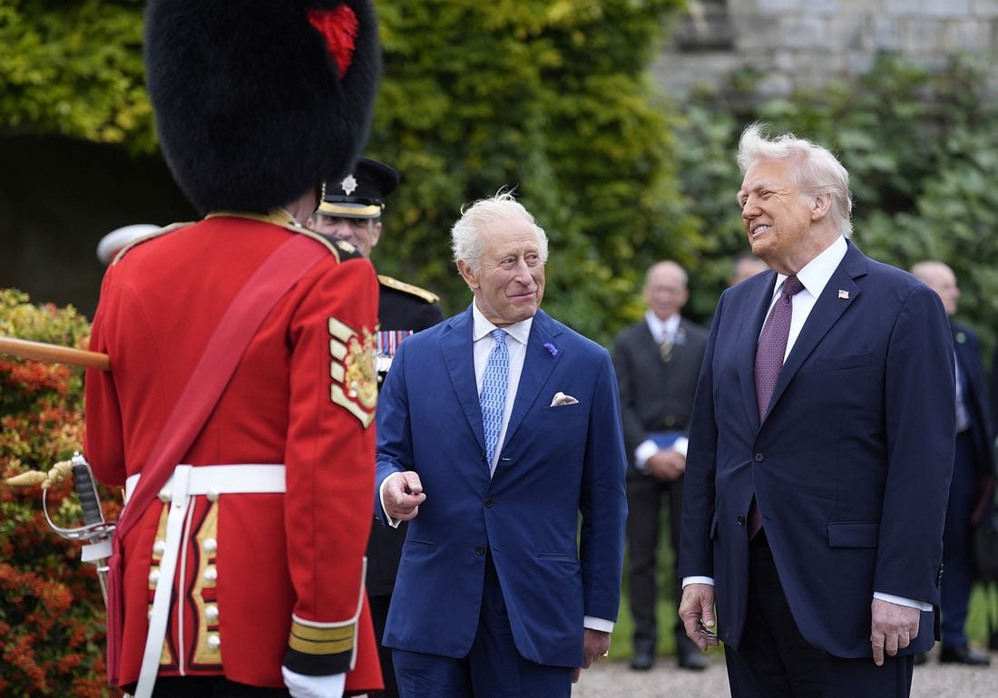 Trump and Circumstance – a royal spectacle away from prying eyes