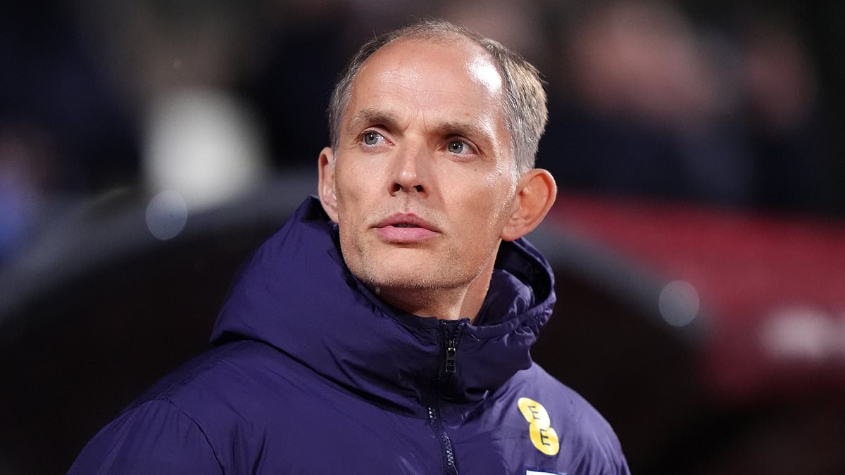 England fans target Gary Neville with x-rated chants after outrage at 'middle-aged white men' rant and hit back at Thomas Tuchel