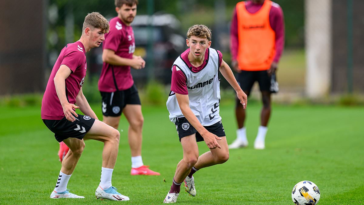 Meet the Scottish wonderkid who is set to join Man City after snubbing Man Utd, who honed his skills playing futsal and raised almost £2K for charity during lockdown as a 10-year-old