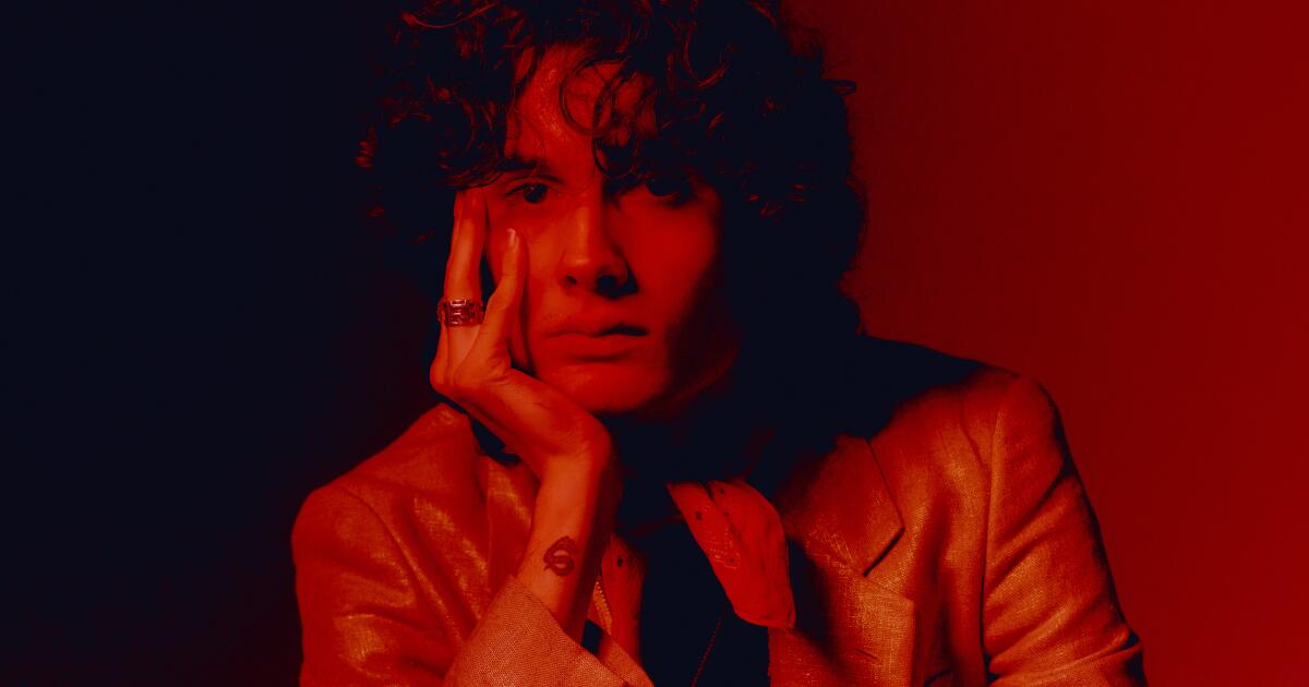 Sombr is 2025's sultry alt-pop star. Can he join the rock greats too?
