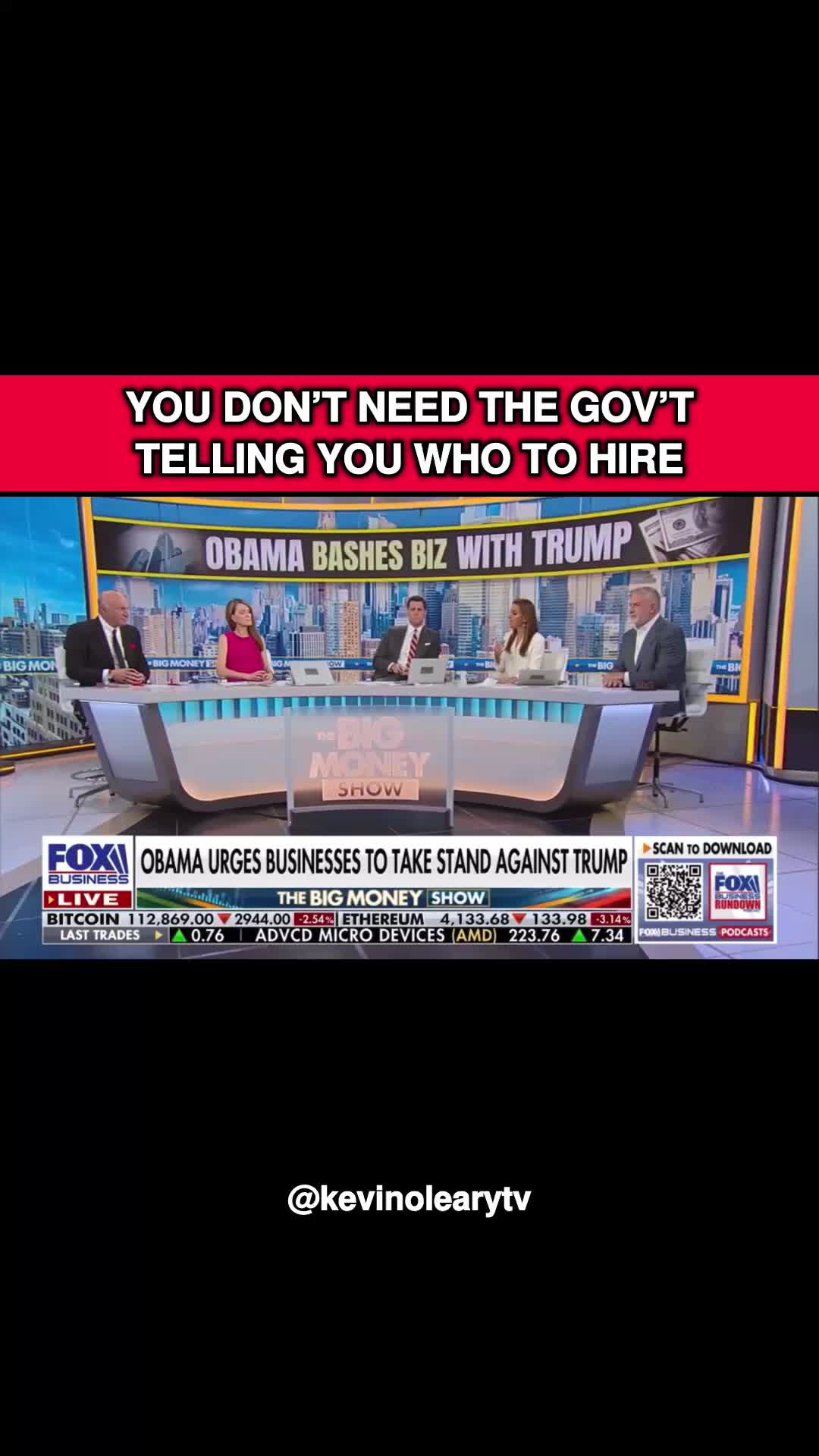 The American economy is still the largest on Earth and it was built on merit and executional skills. I just look at my companies, we don't have any policy other than executional skills. I don't care. You can come from the planet Zutron and land here and if you can do the job, I'll hire you. You don't need government telling you who to hire. You never did need government. I hate these ideas. DEI is against merit-based initiatives. If you're good, you'll get hired and you'll move up. That's how America works and that's how it should work. We don't wanna mess with that.