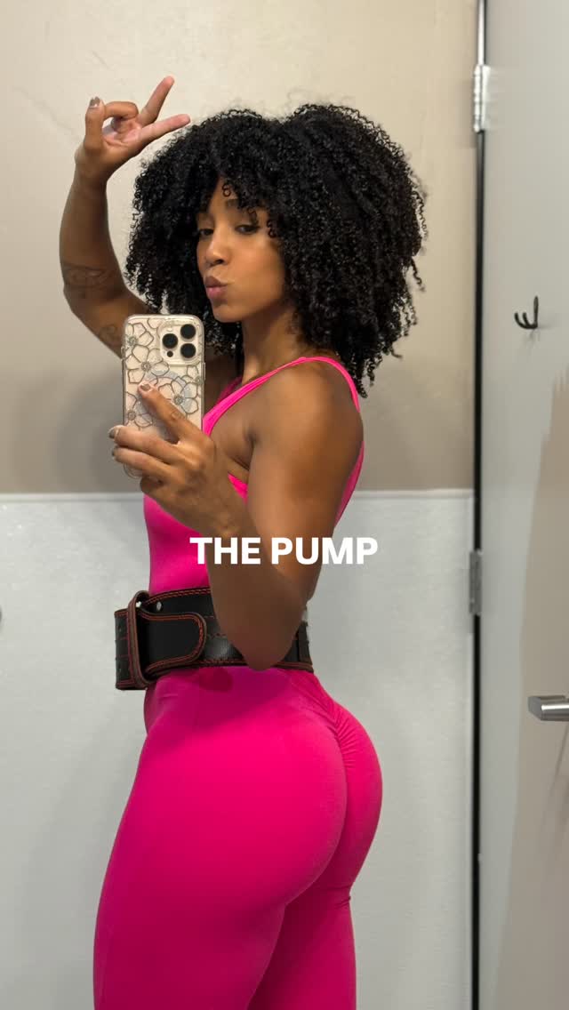 The pump be pumping… but that workout earned it!😮‍💨 Save this for your next lower day &amp; let’s grow!🍑 #glutes #gymgirl...