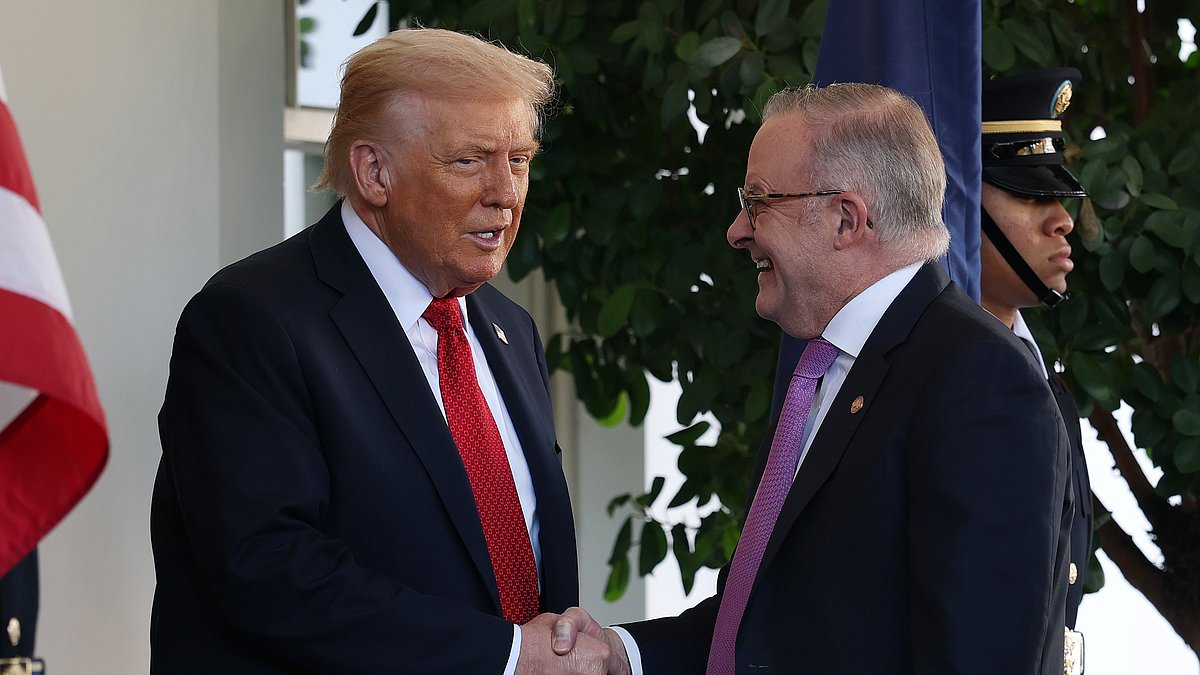 Body language expert reveals the subtle clues missed between Anthony Albanese and Trump - and the sign Kevin Rudd had lost control
