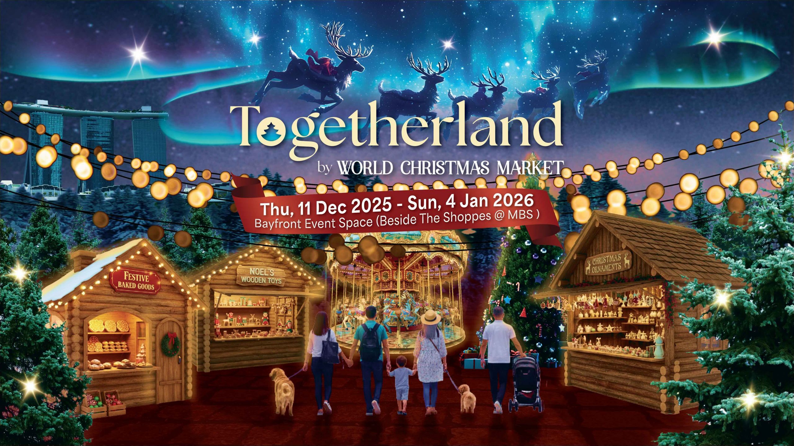 World Christmas Market Returns with “Togetherland”: A Bigger, Brighter Celebration of Festive Joy at Bayfront Event Space