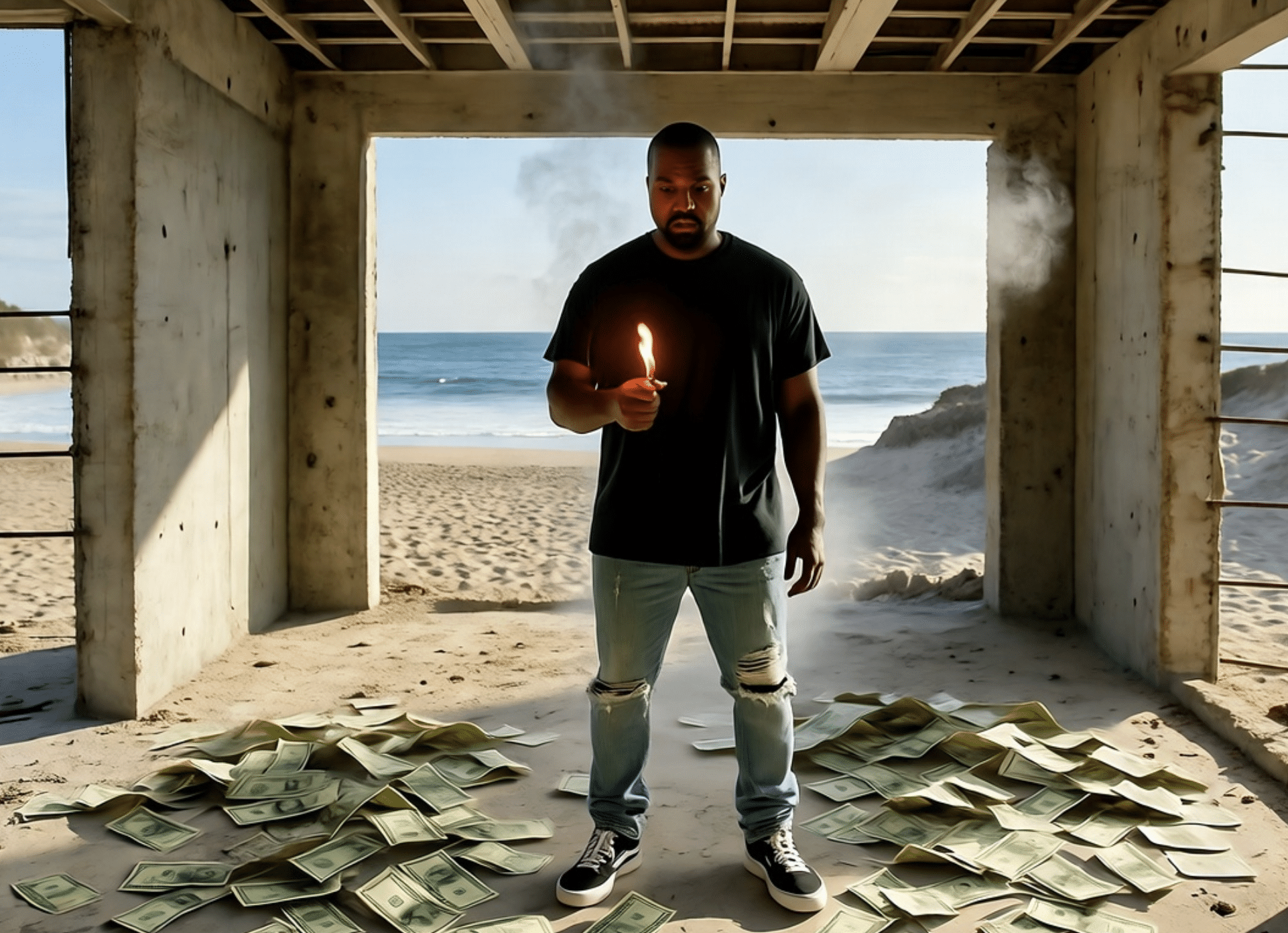 Kanye West loses $36.3 million on sale of Tadao Ando-designed Malibu  mansion