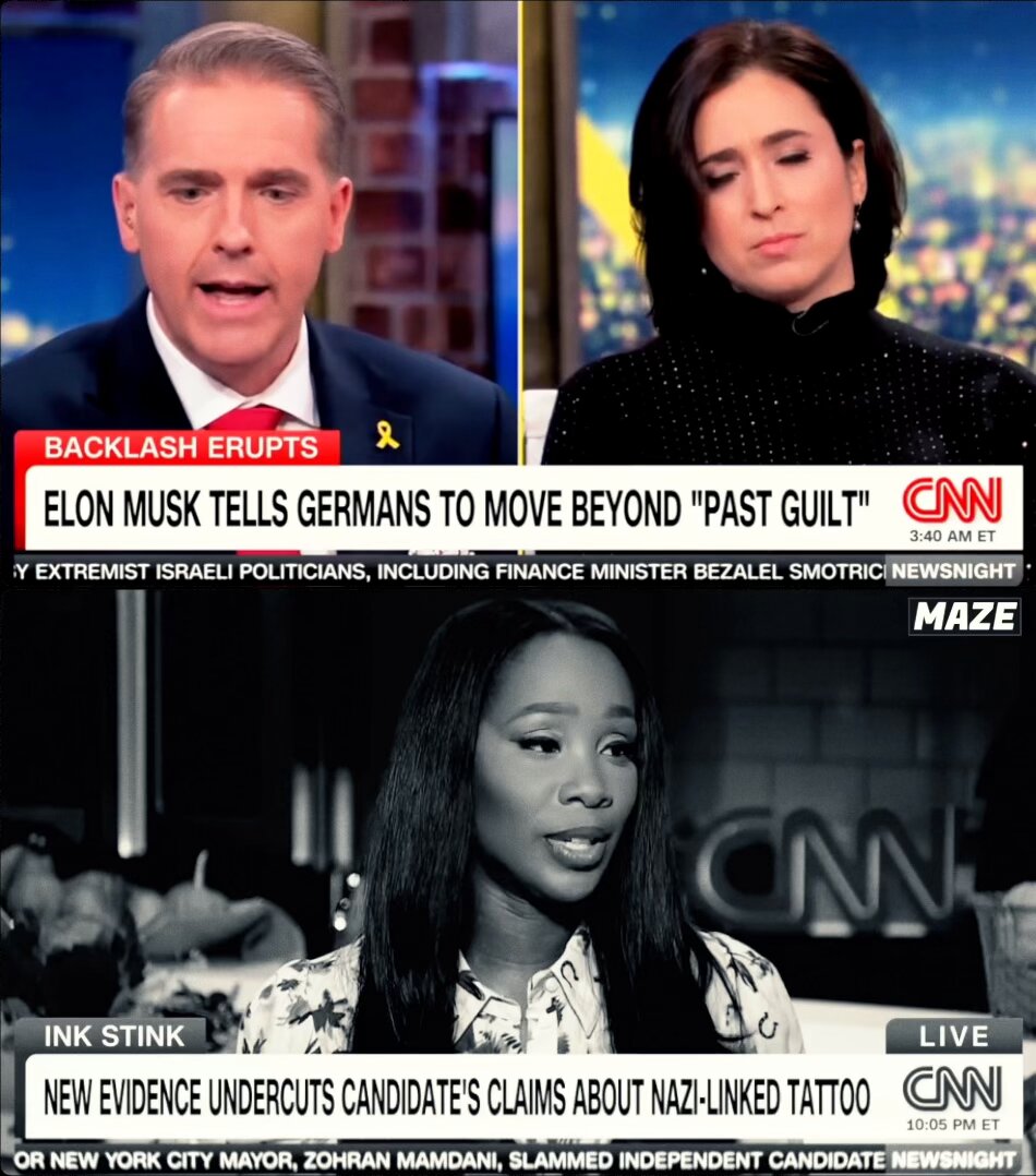RT by @elonmusk: Watch fake journalist Abby Phillip after Elon Musk gives a &quot;my heart goes out to you&quot; gesture versus Abby Phillip after a Democrat politician is found to have a nazi tattoo on his chest. This is CNN. pic.
