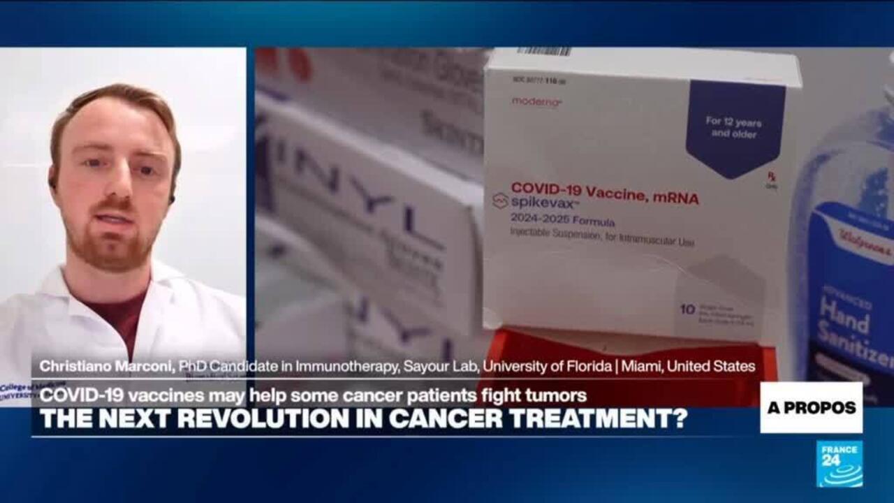 A propos - mRNA Covid vaccines may help some cancer patients fight tumors