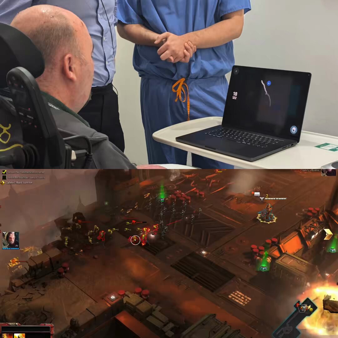 RT by @elonmusk: 🚨BREAKING: Neuralink’s first patient in the UK, Paul, who is paralyzed by motor neuron disease, has received a brain implant. Just hours after surgery, he was able to control a computer with his thoughts and is now using it to play games and regain independence. pic.