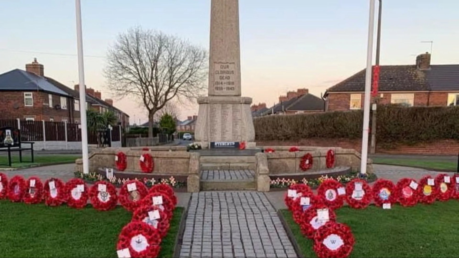 Town's Remembrance Day poppy display reinstated thanks to The Sun