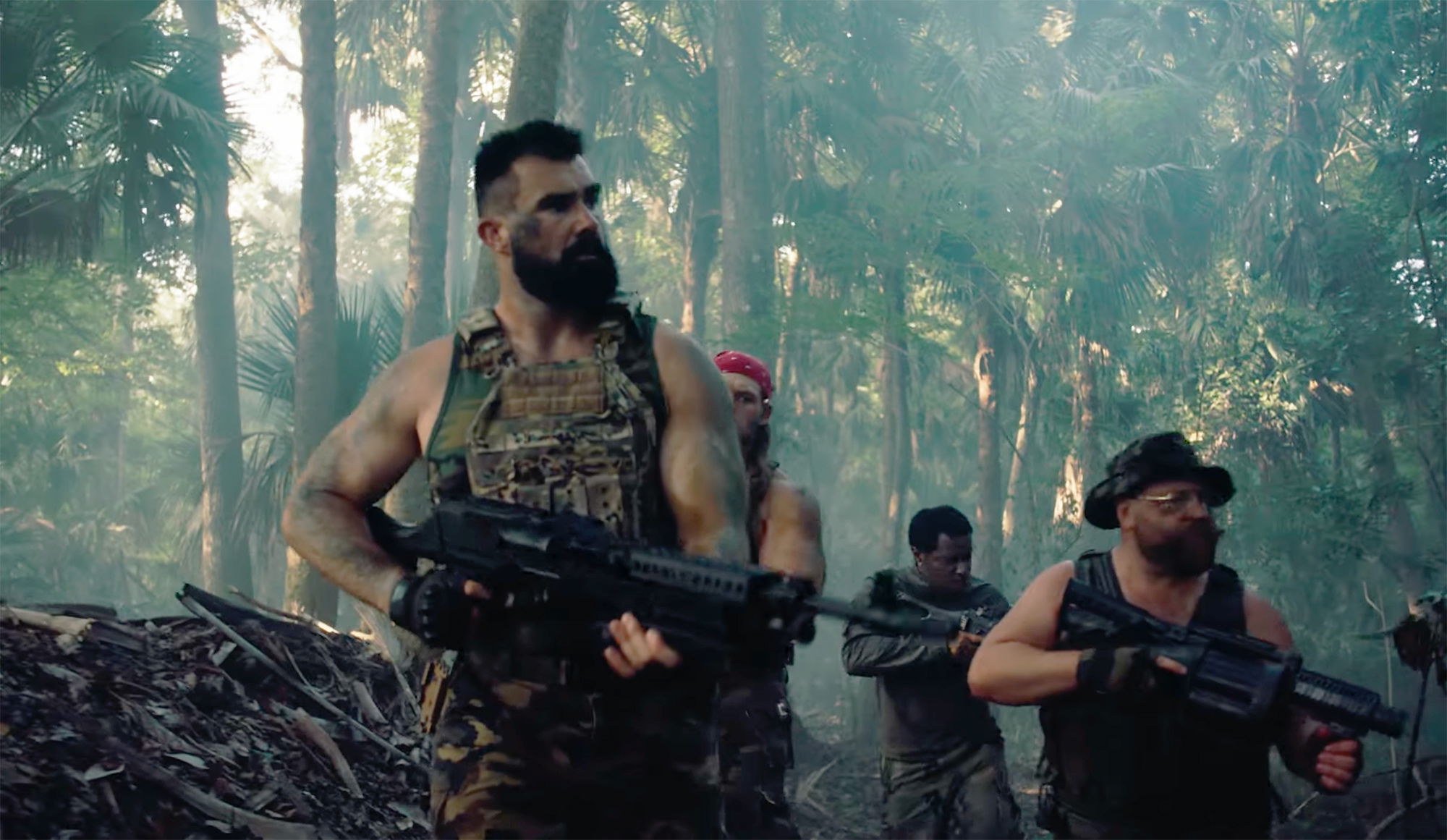 Fun Trailer for Jason Kelce's 'Thermal Buzz' Predator-Inspired Short