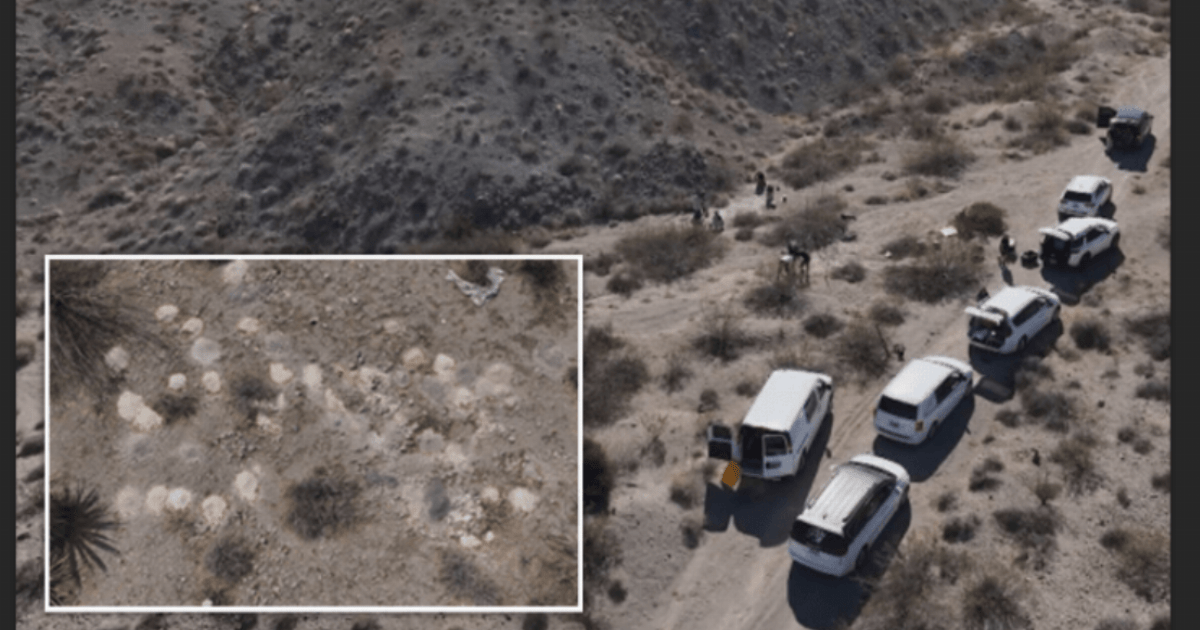 Over 300 piles of human remains found in the desert outside Las Vegas